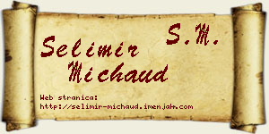 Selimir Michaud vizit kartica